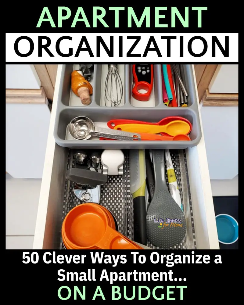 apartment organization - 50 clever ways to organize a small apartment on a budget