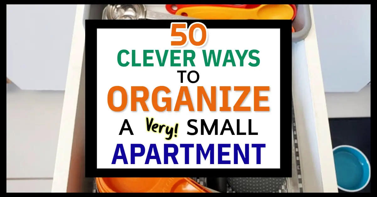 Clever Ways To Organize a Small Apartment on a Budget