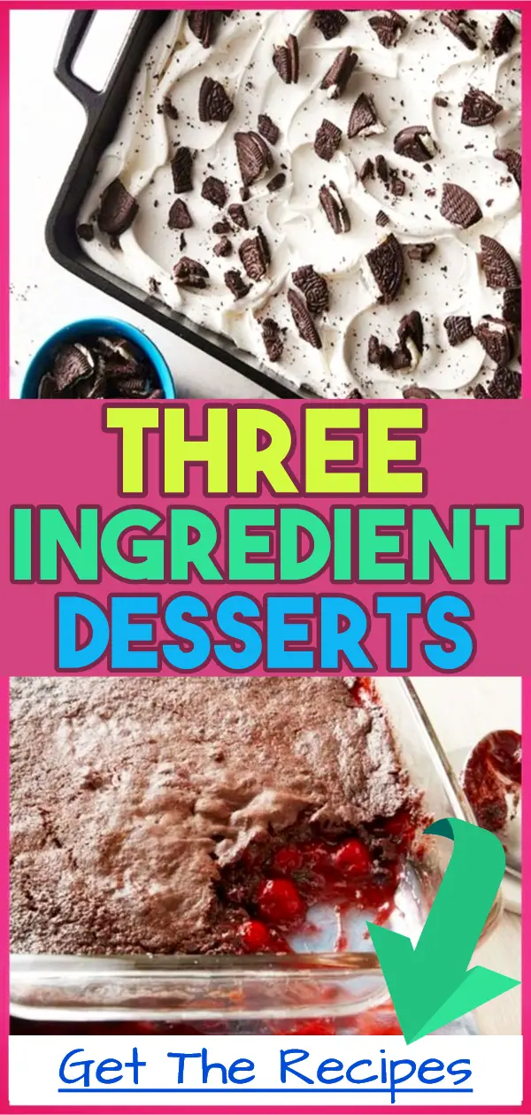 Easy super quick desserts with few ingredients