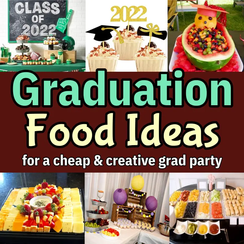 Graduation Potluck Finger Foods - Graduation Party Food Ideas
