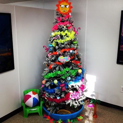 summer Christmas tree ideas