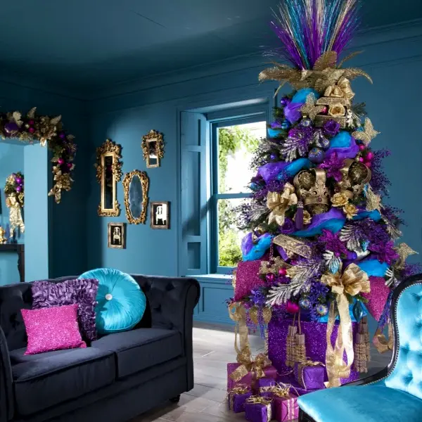 Mardis Gras Monthly Christmas Tree Decorating Ideas To Enjoy Christmas Tree All Year Round