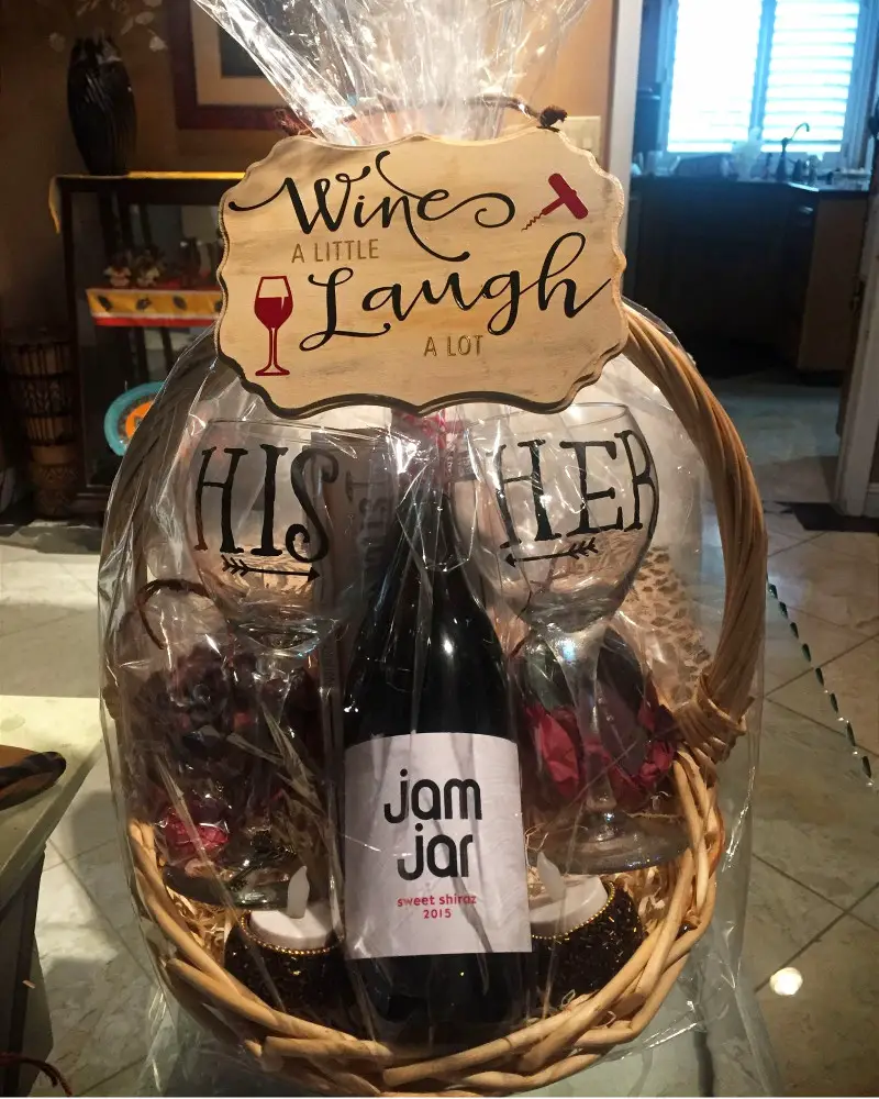 luxury wine raffle prize basket ideas - best raffle prizes for work party, corporate company events, fundraisers and silent auctions