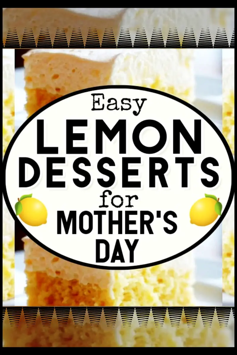 Easy lemon dessert ideas - lemon desserts for a crowd, party, potluck, church, work, funeral, holiday party crowd, large group, Mother's Day, Easter of any Holiday party dessert table