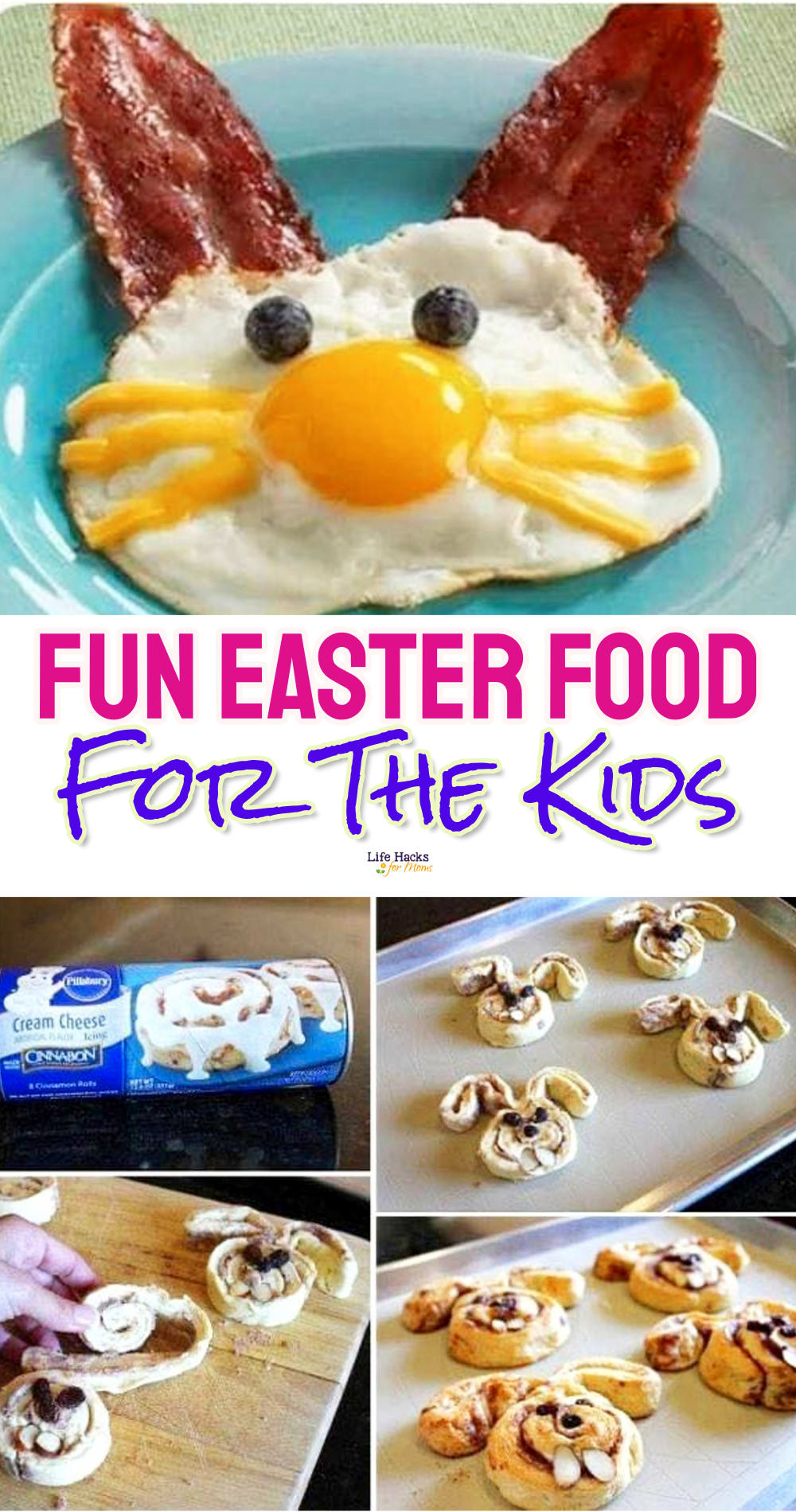 Easter brunch food ideas for kids - what we brought to our Easter potluck at church