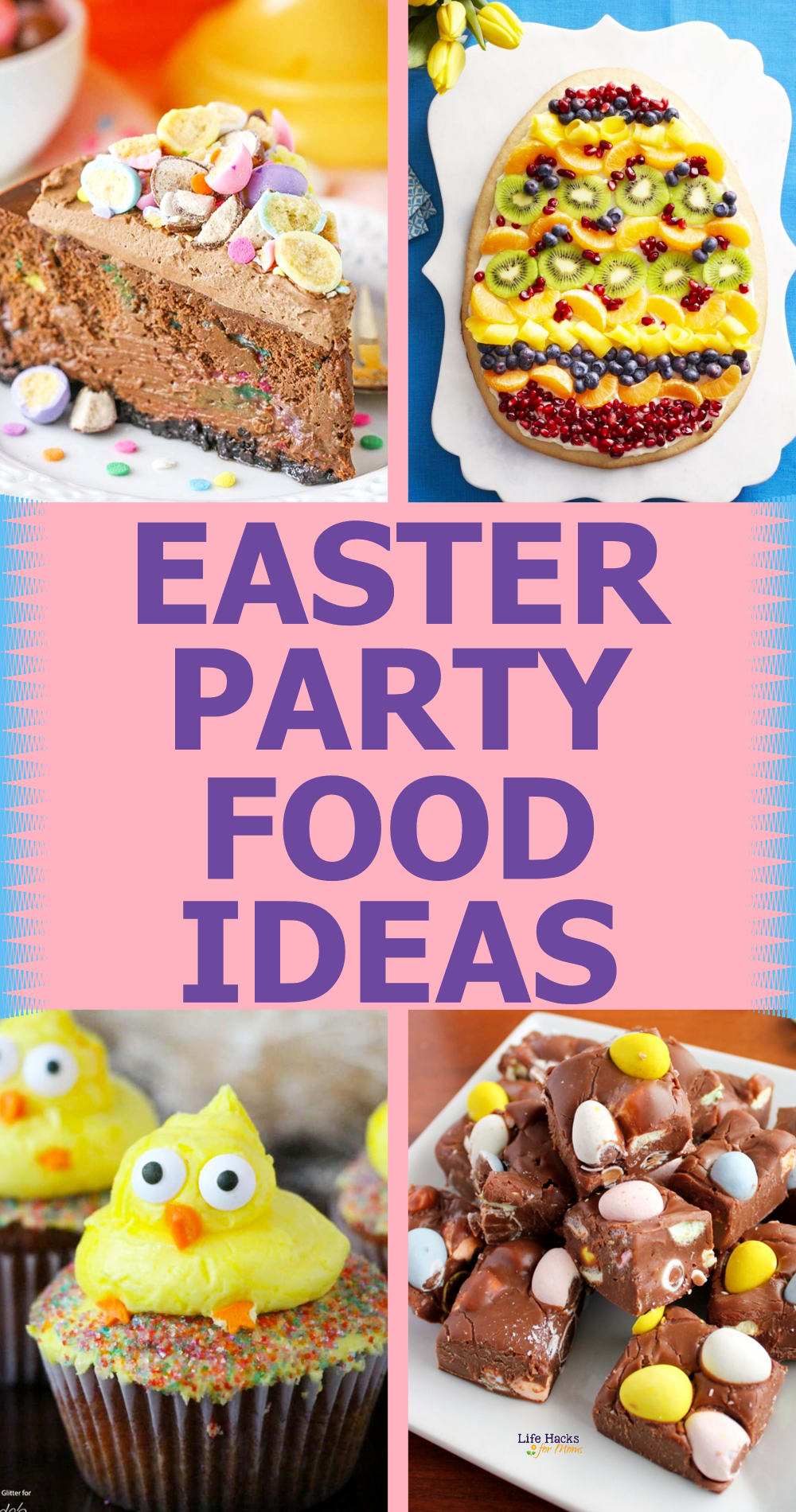 Easter party food dessert ideas - Easter-themed sweet treats for a potuck at work or church