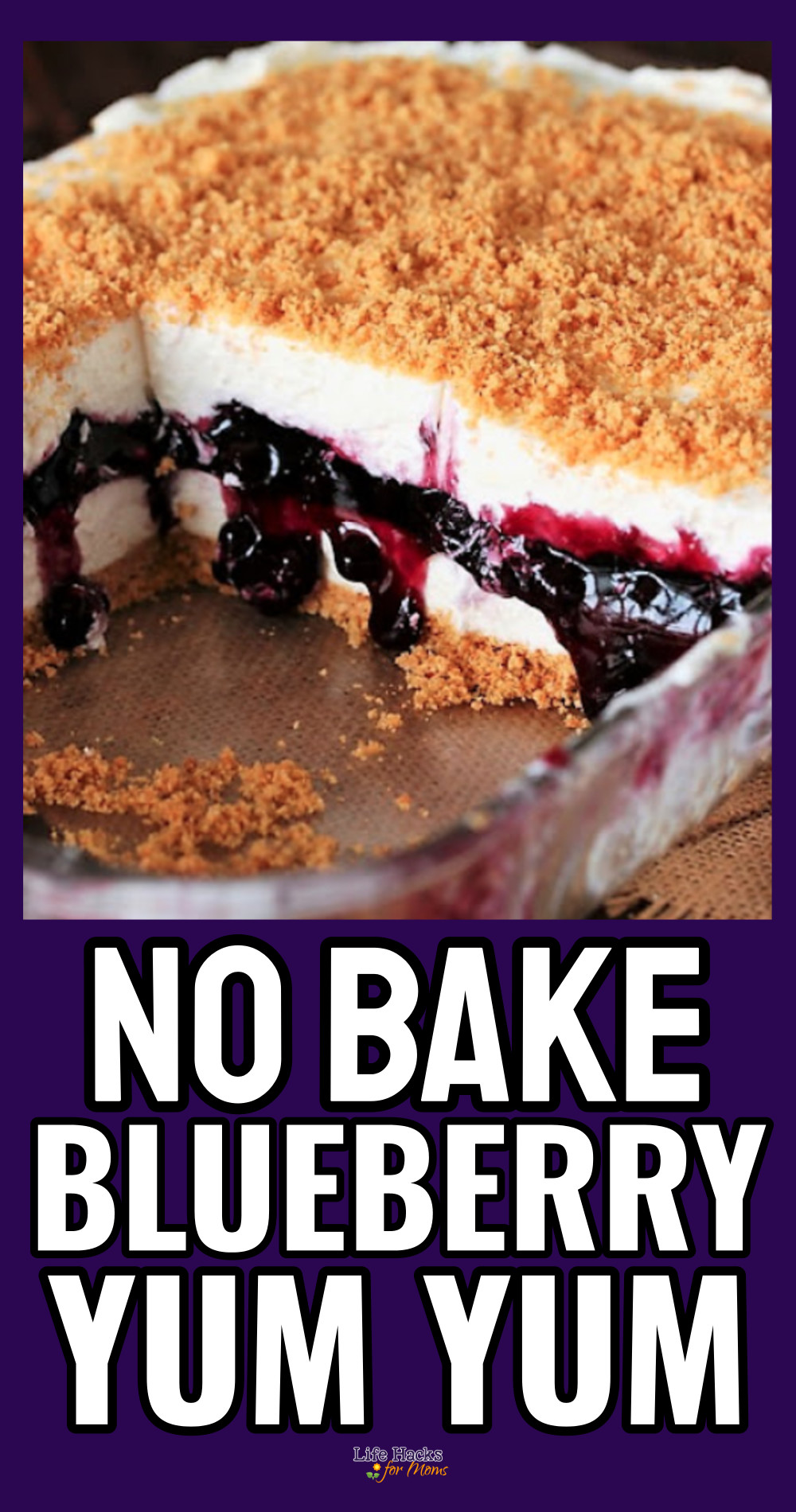 no bake blueberry yum yum dessert recipe
