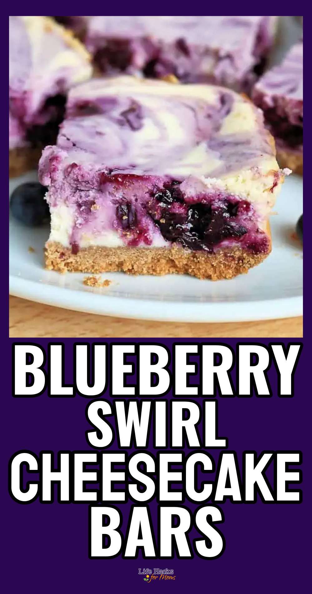 blueberry cream cheese bars dessert recipe