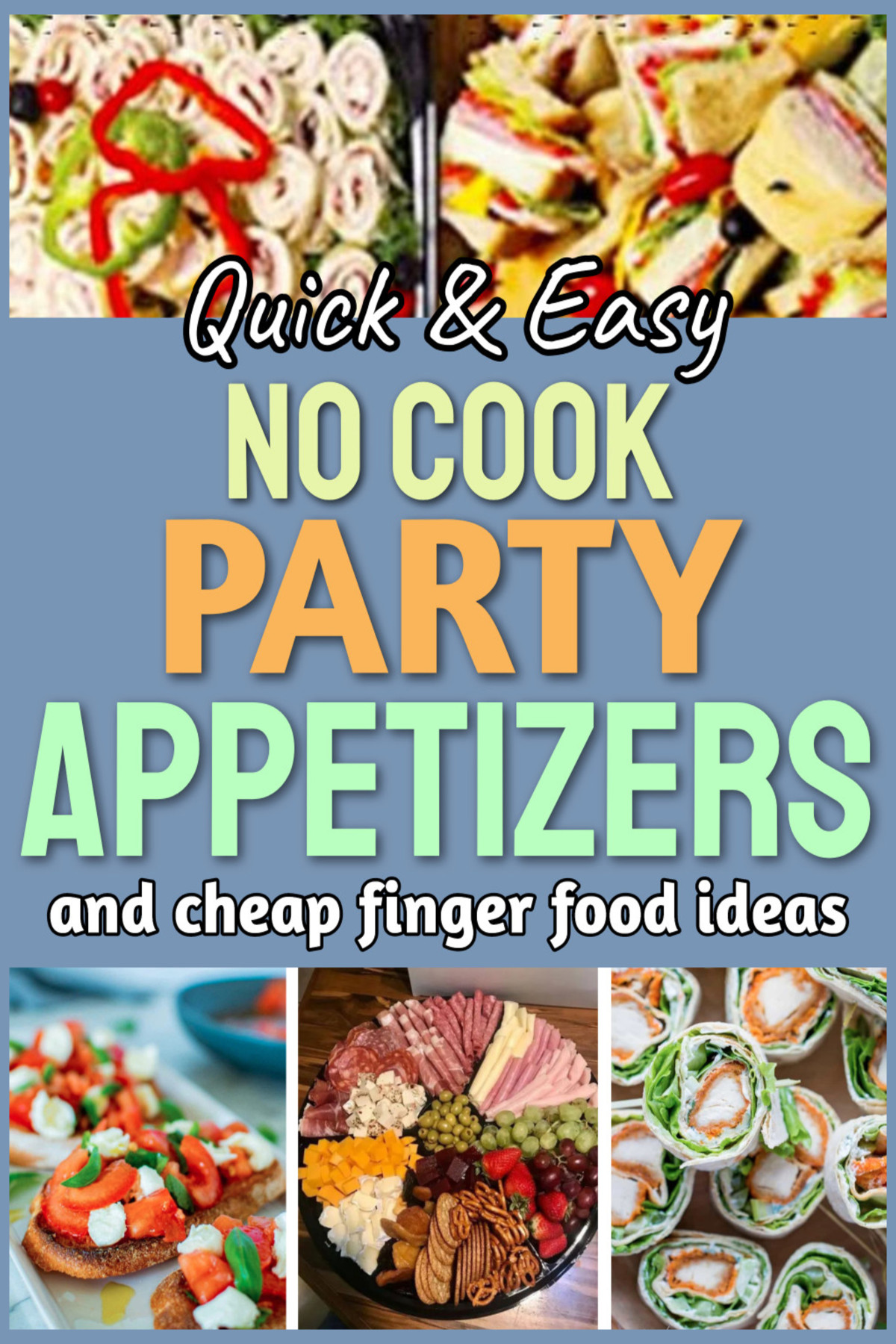 no cook cold appetizers