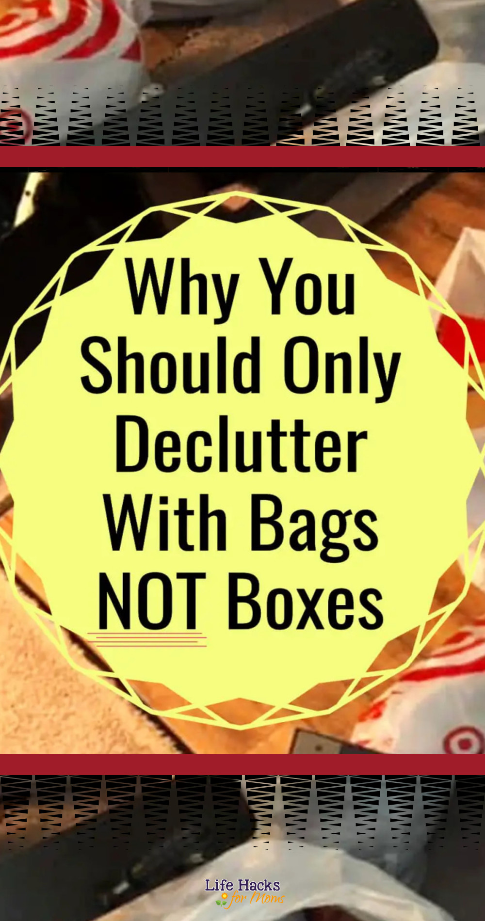 Declutter Mistakes Using Boxes