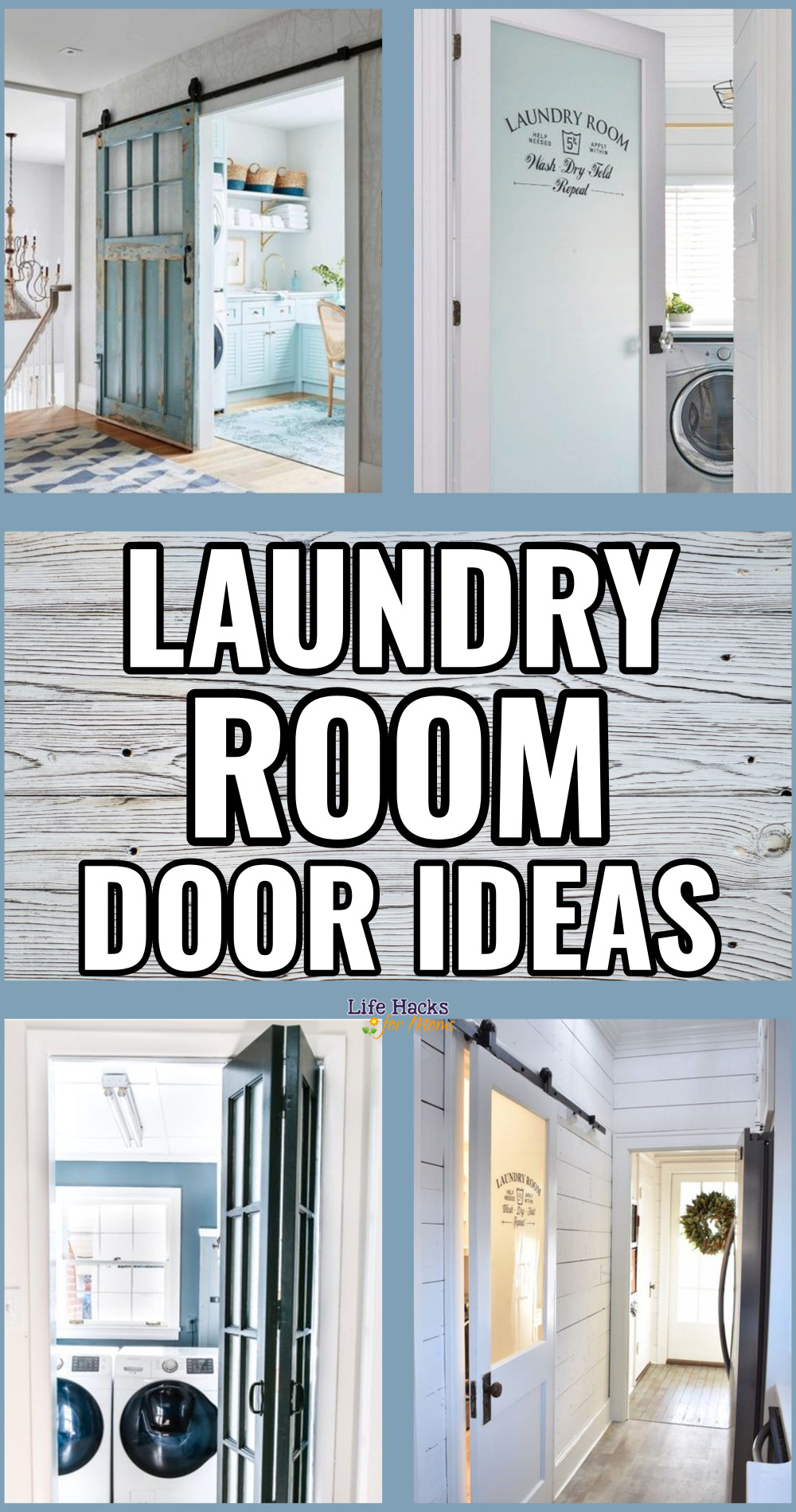 laundry room door ideas