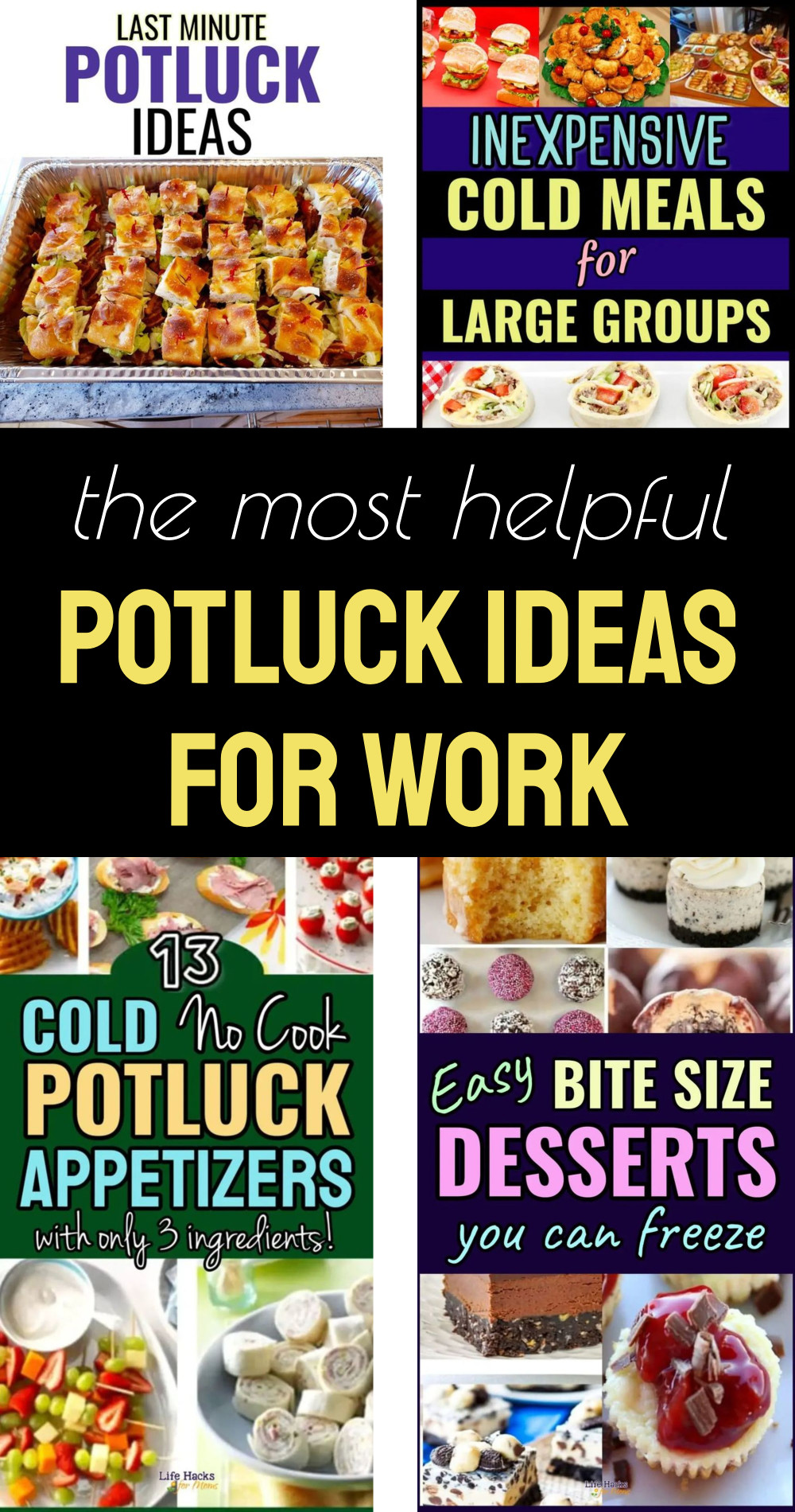 4 helpful potluck ideas for work