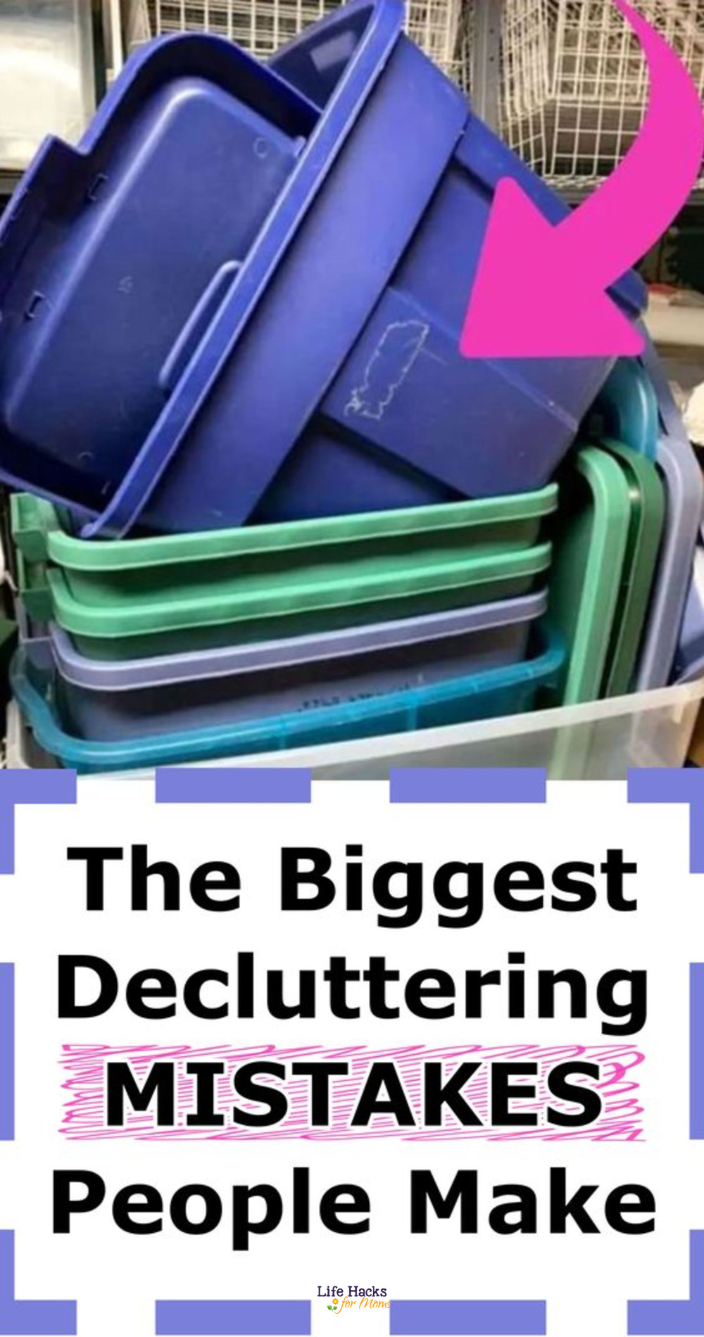 decluttering mistakes for Decluttering Club