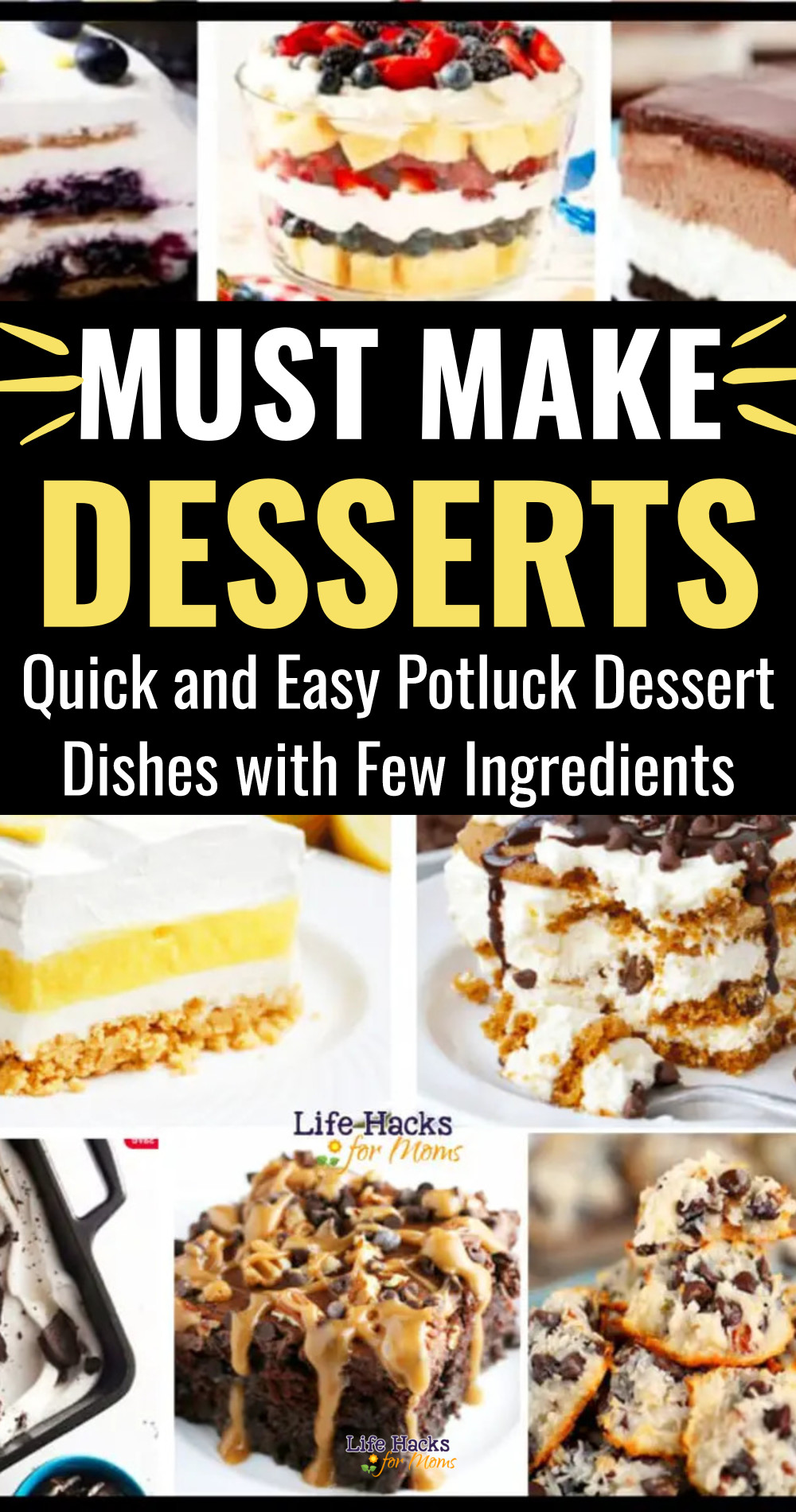 Must Make Desserts With Few ingredients