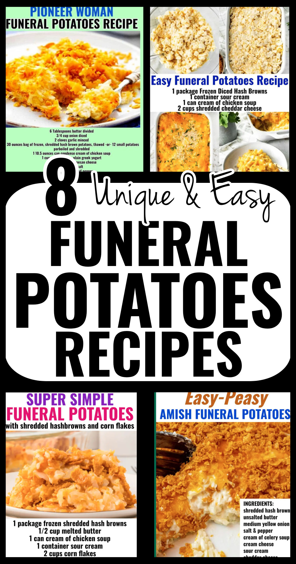 8 funeral potatoes recipes