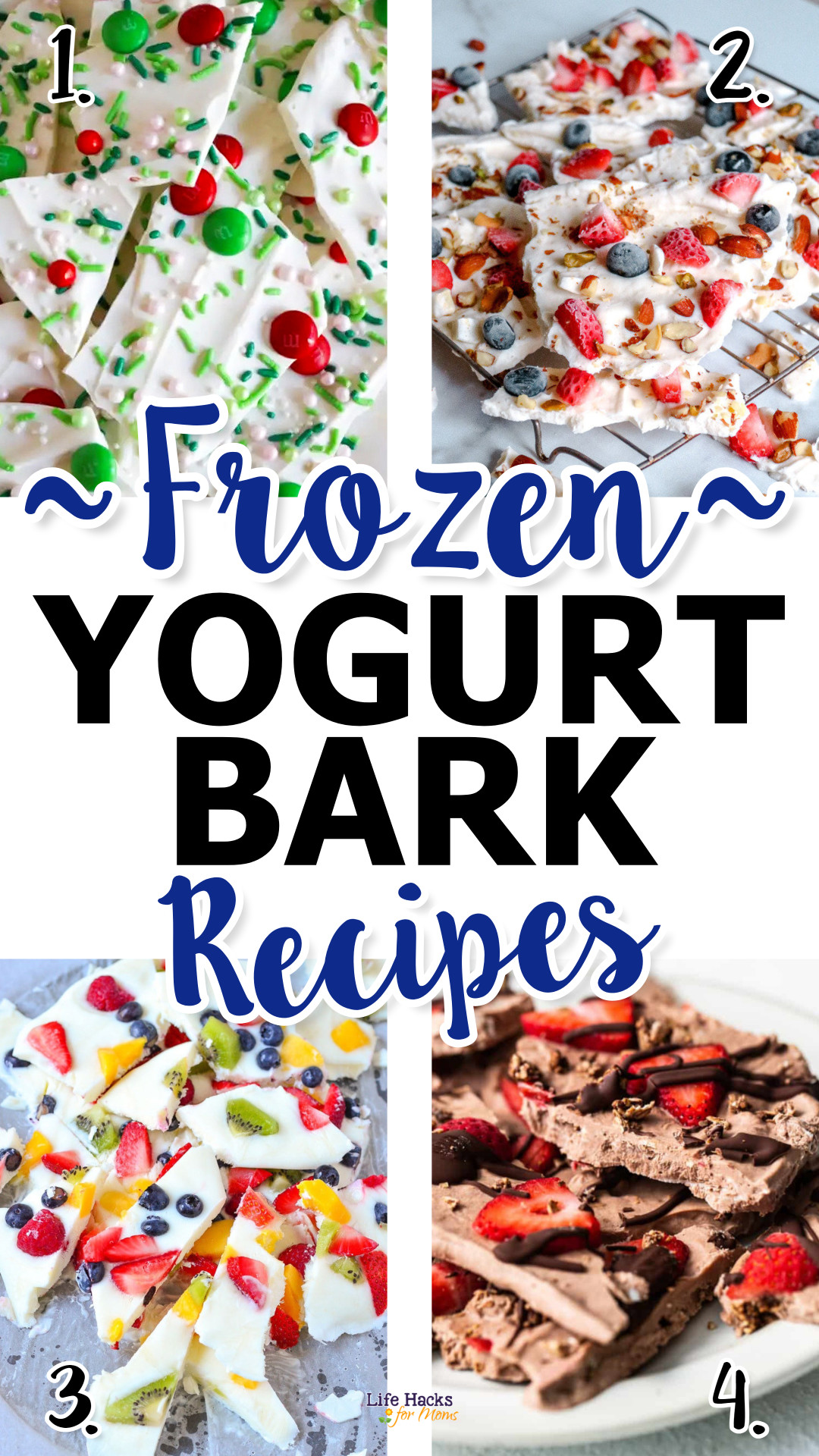 Frozen Yogurt Bark Recipes
