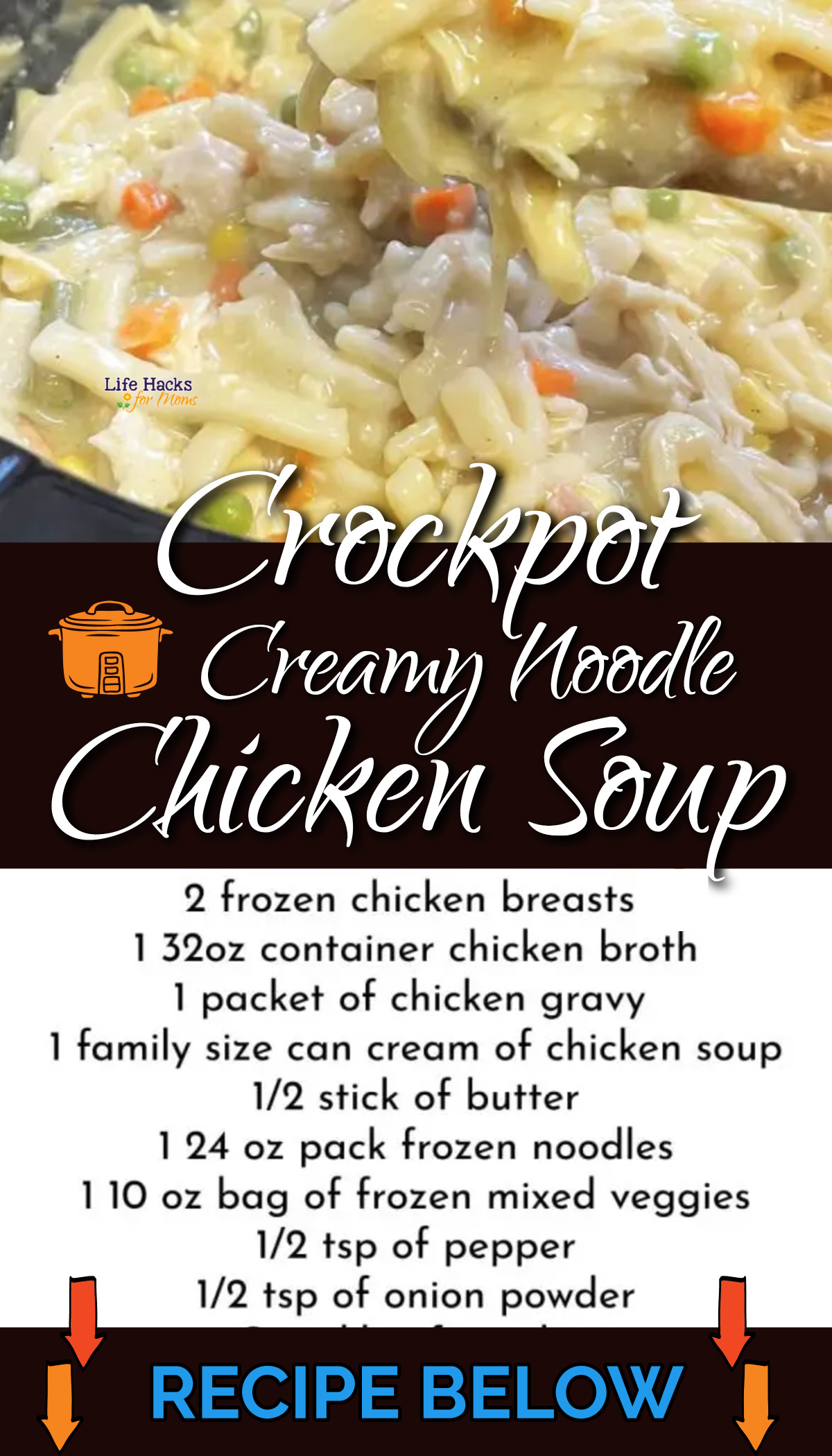 creamy noodle chicken soup