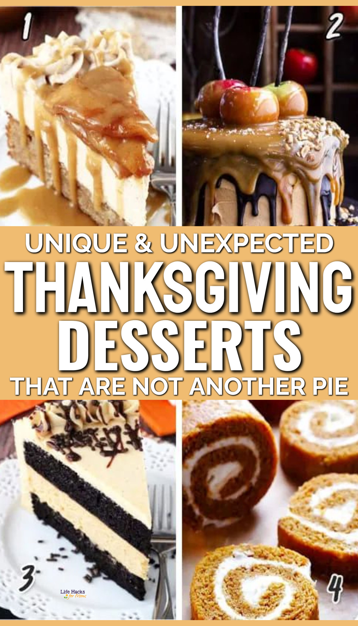 unexpected Thanksgiving desserts