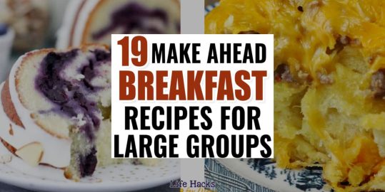 Breakfast Ideas For Large Groups, Family Gatherings & Brunch Party Guests