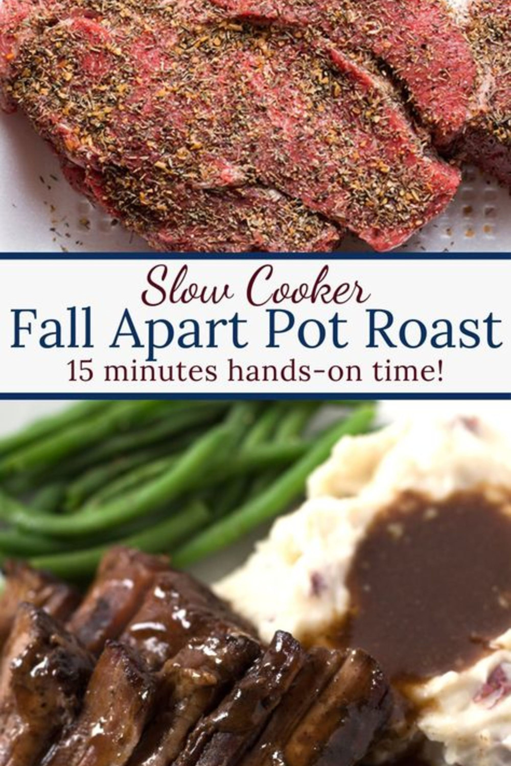 Slow Cooker Fall Apart Pot Roast