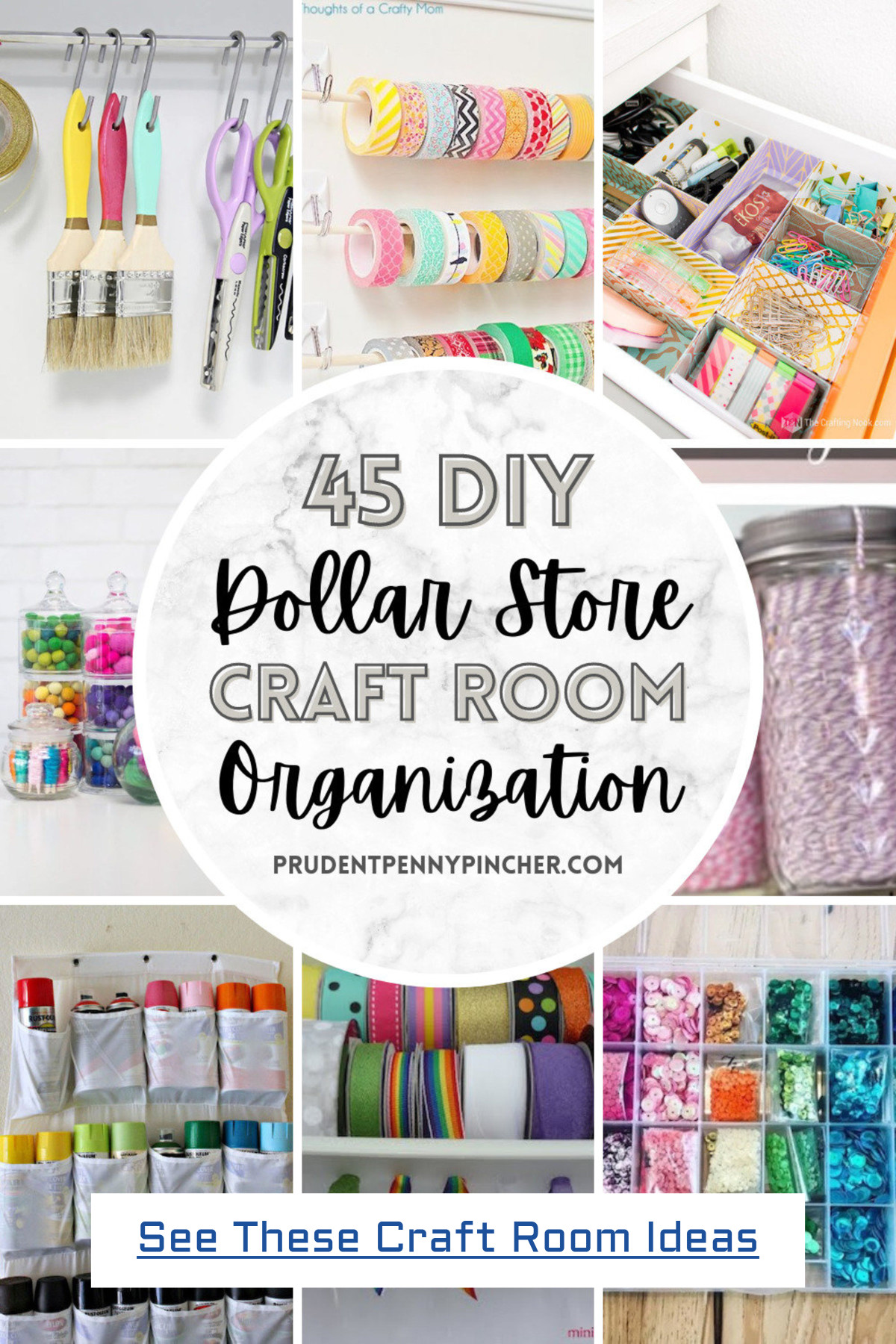 dollar tree craft room storage ideas