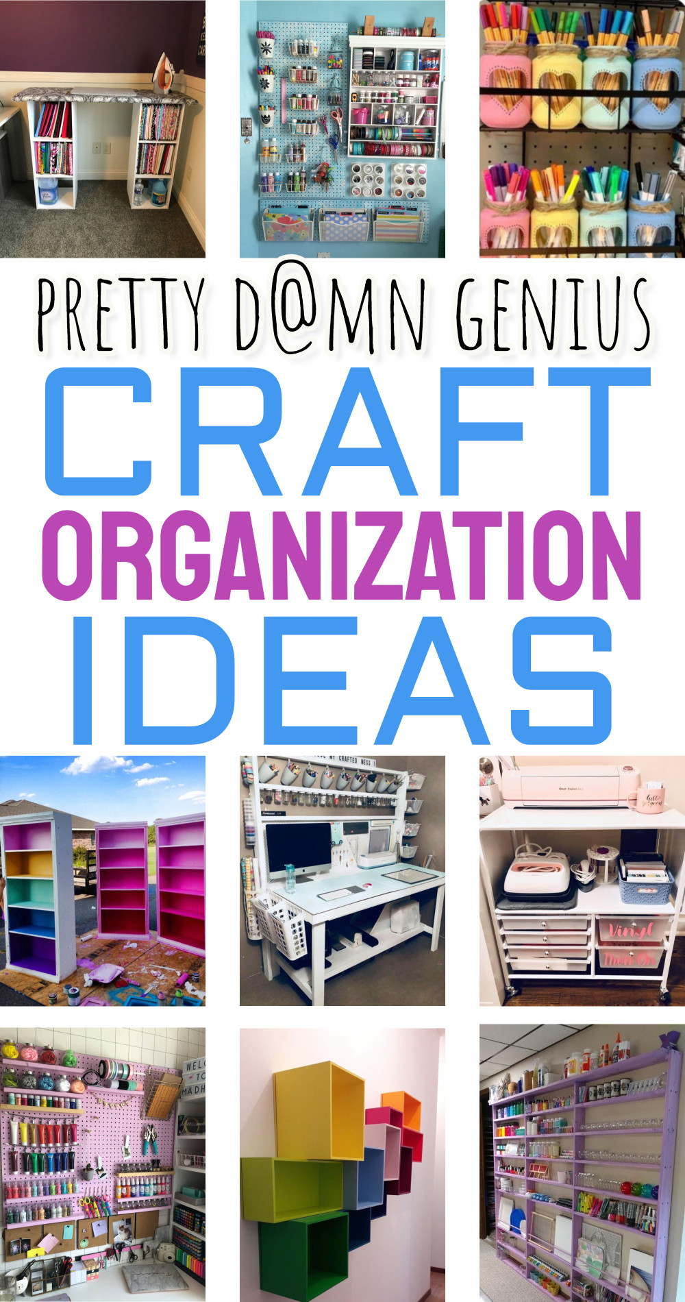 Genius craft organization ideas