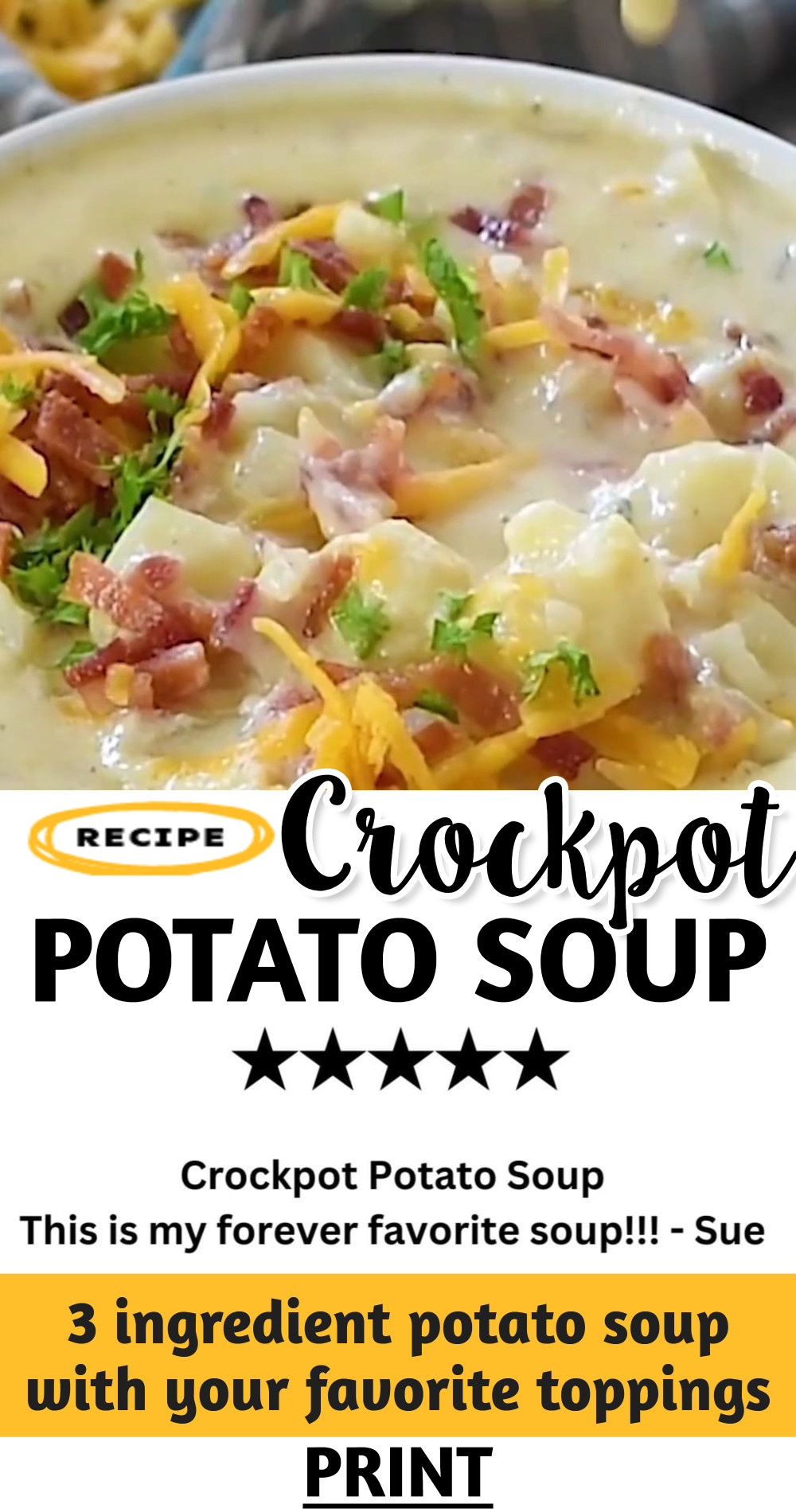 Crockpot Potato Soup