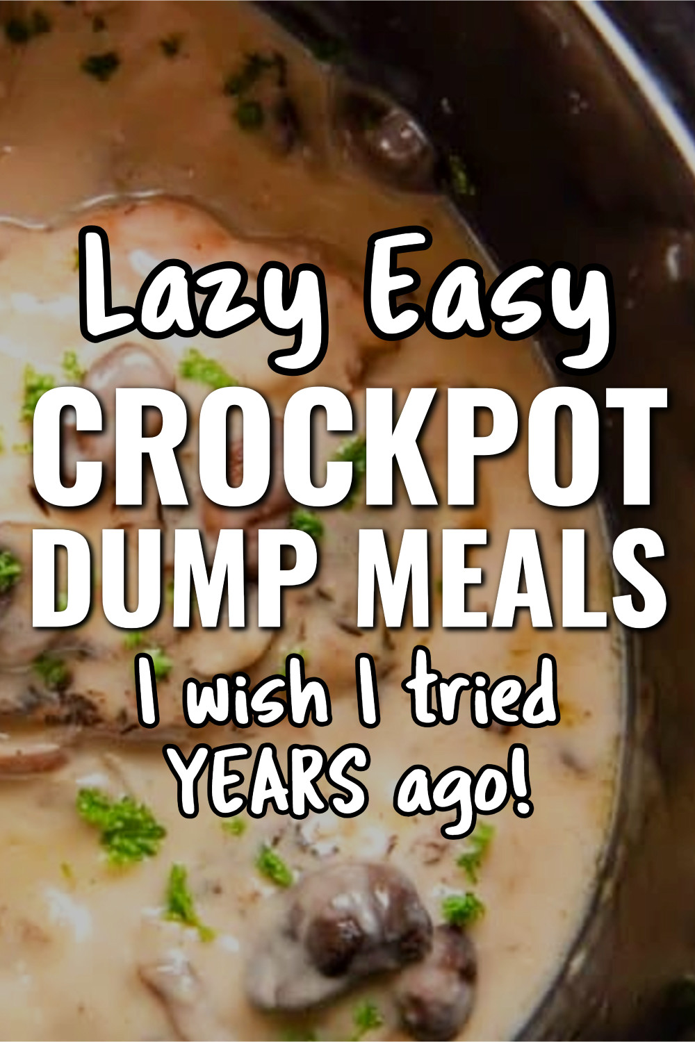 Lazy Easy Crockpot Dump Meals and Slow Cooker Dinners