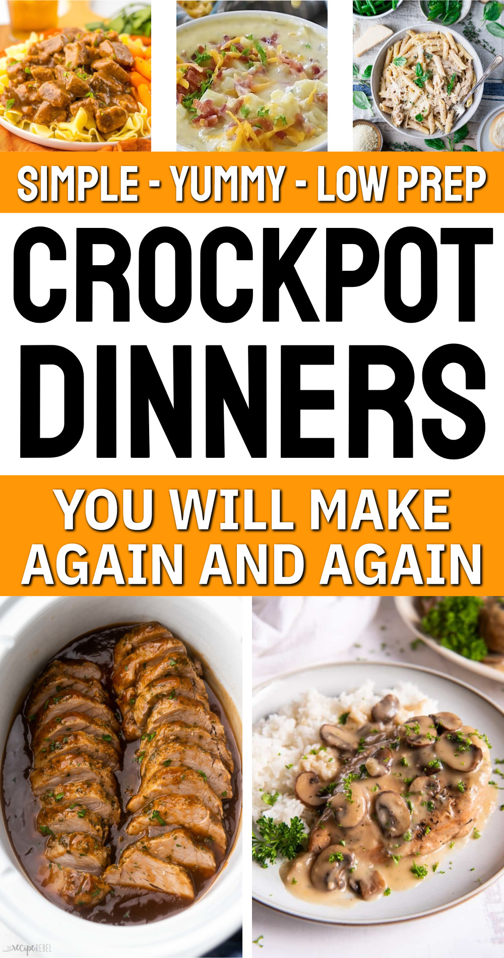 Crockpot Dinners You Will Make Again Simple Yummy Low Prep