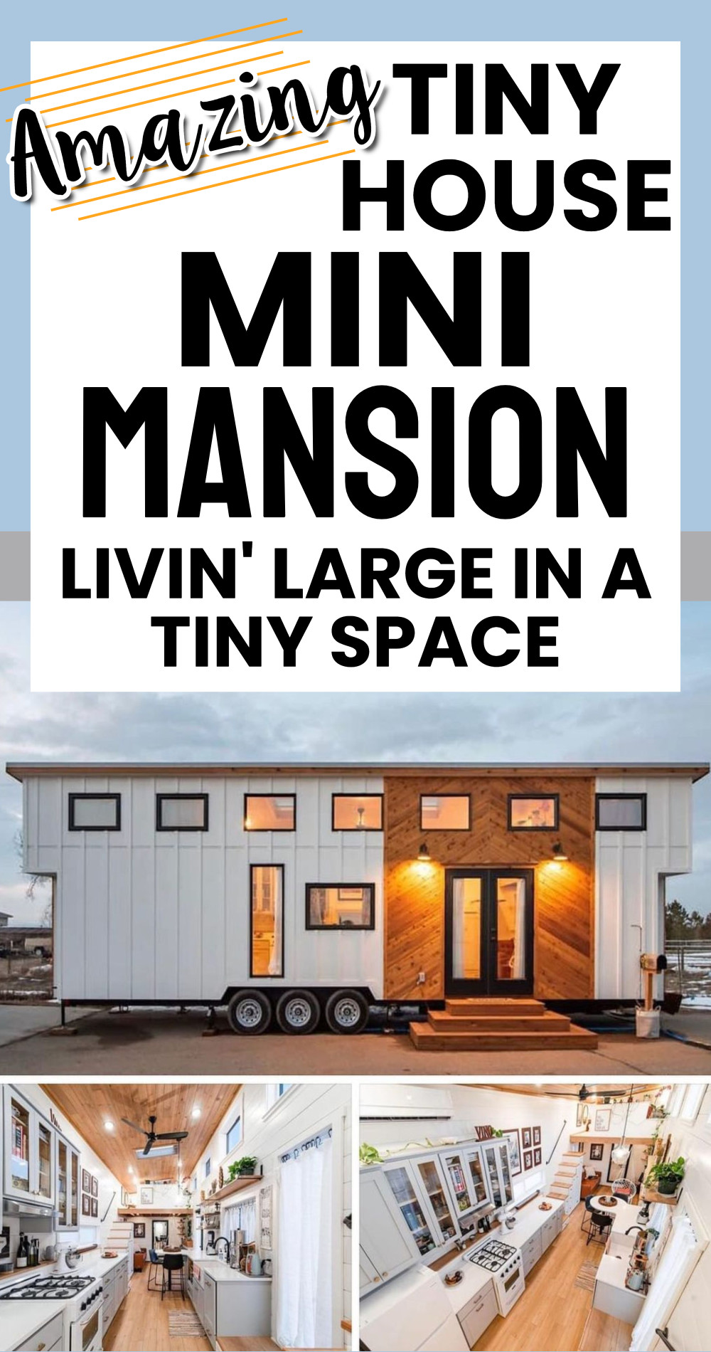 Amazing Tiny House Mini Mansion Room By Room Tour Inside