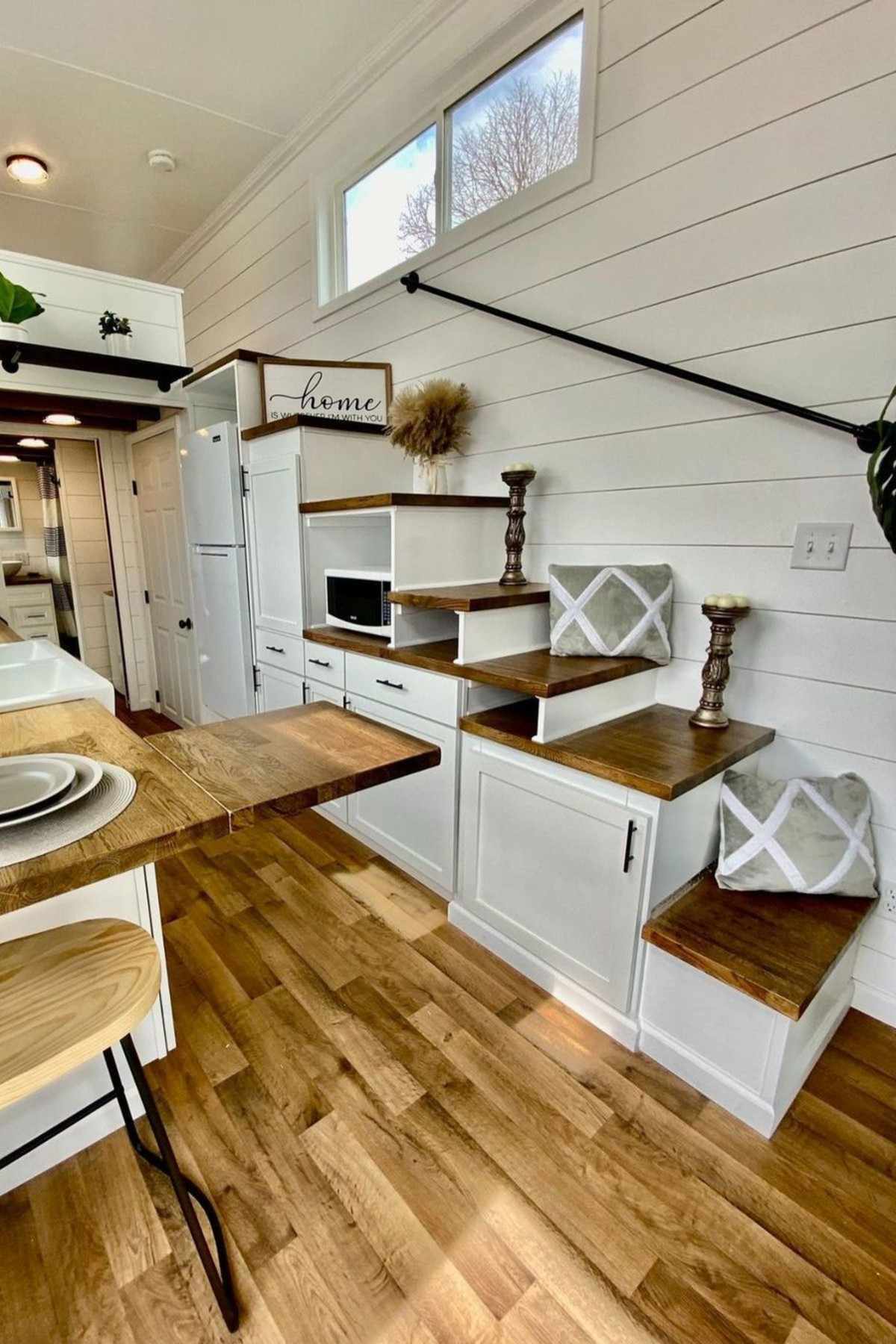 Tiny House Mini Mansion - Room By Room Tour INSIDE This Amazing Tiny House