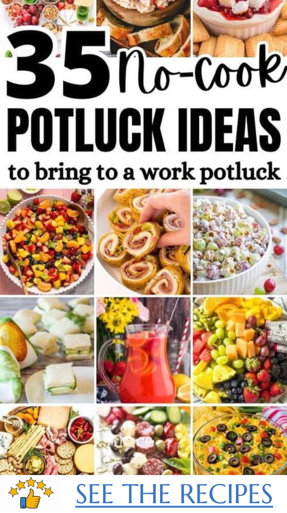 No Cook Potluck Recipes
