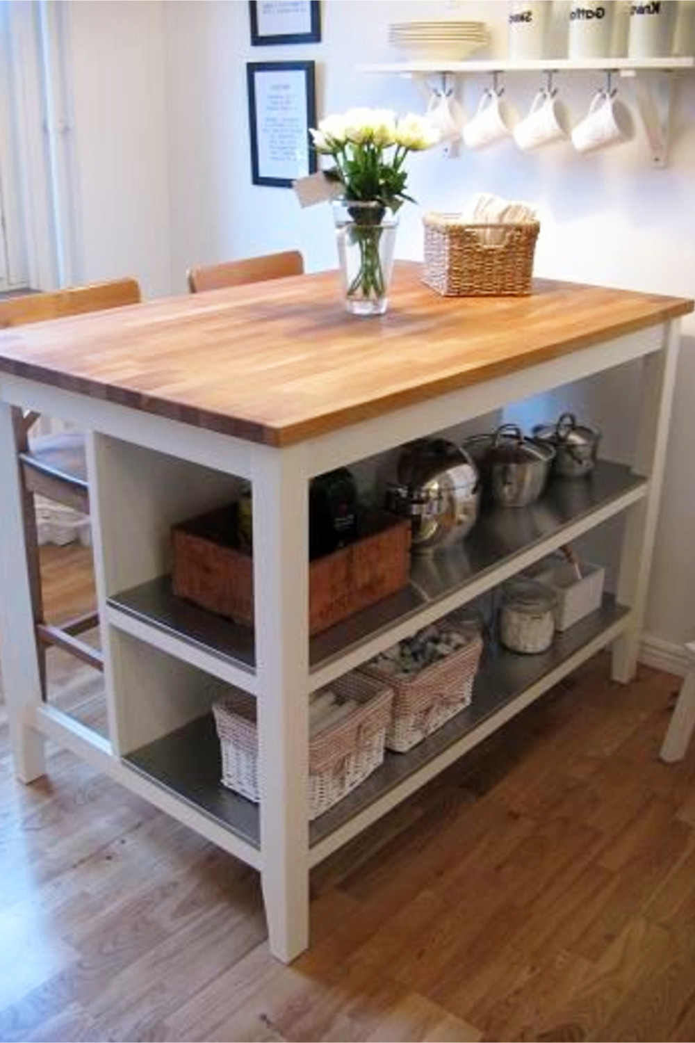 20 Small Kitchen Island Ideas for Space-Saving Storage, Extra Counter Space and Seating