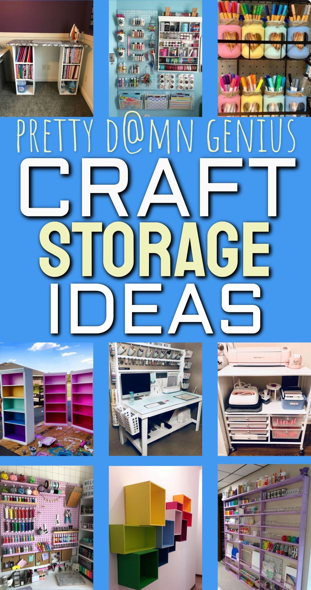 Genius craft organization ideas