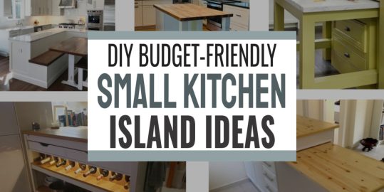 20+ Kitchen Island Designs Perfect For A Tiny Awkward Small Space (budget-friendly DIY ideas)