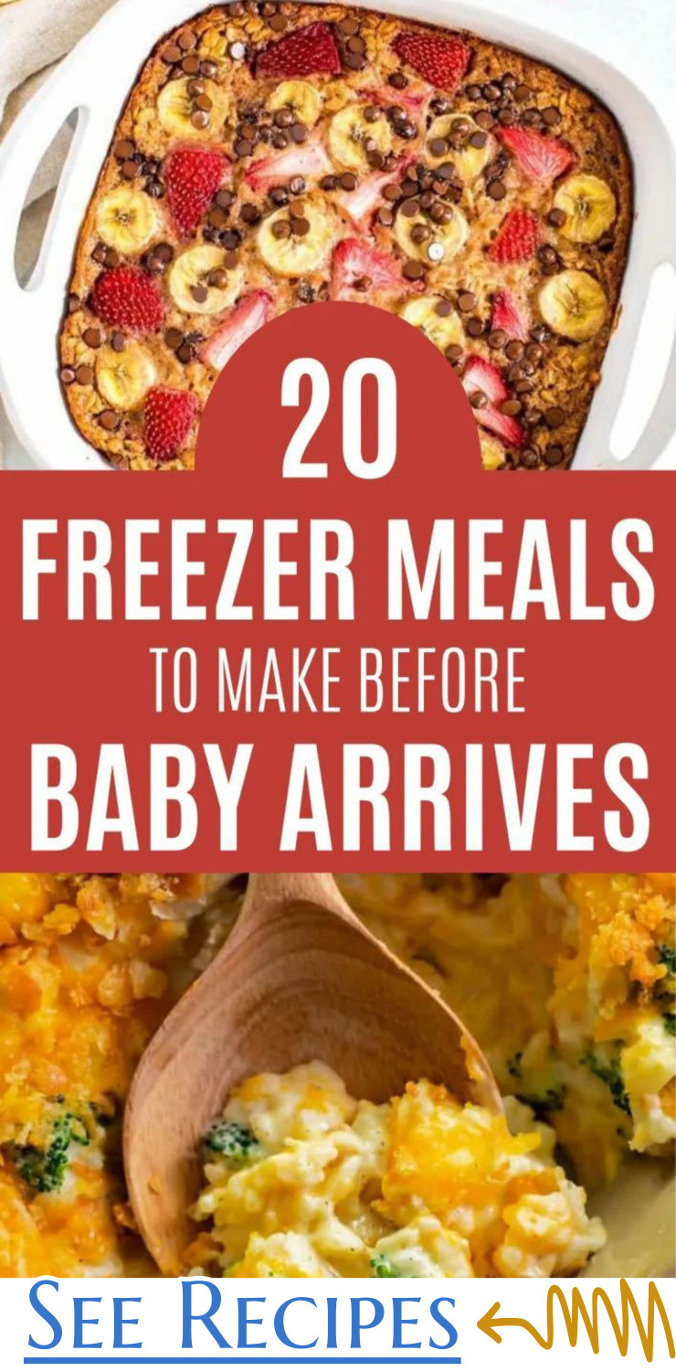 20 Pre-Baby Freezer Meals