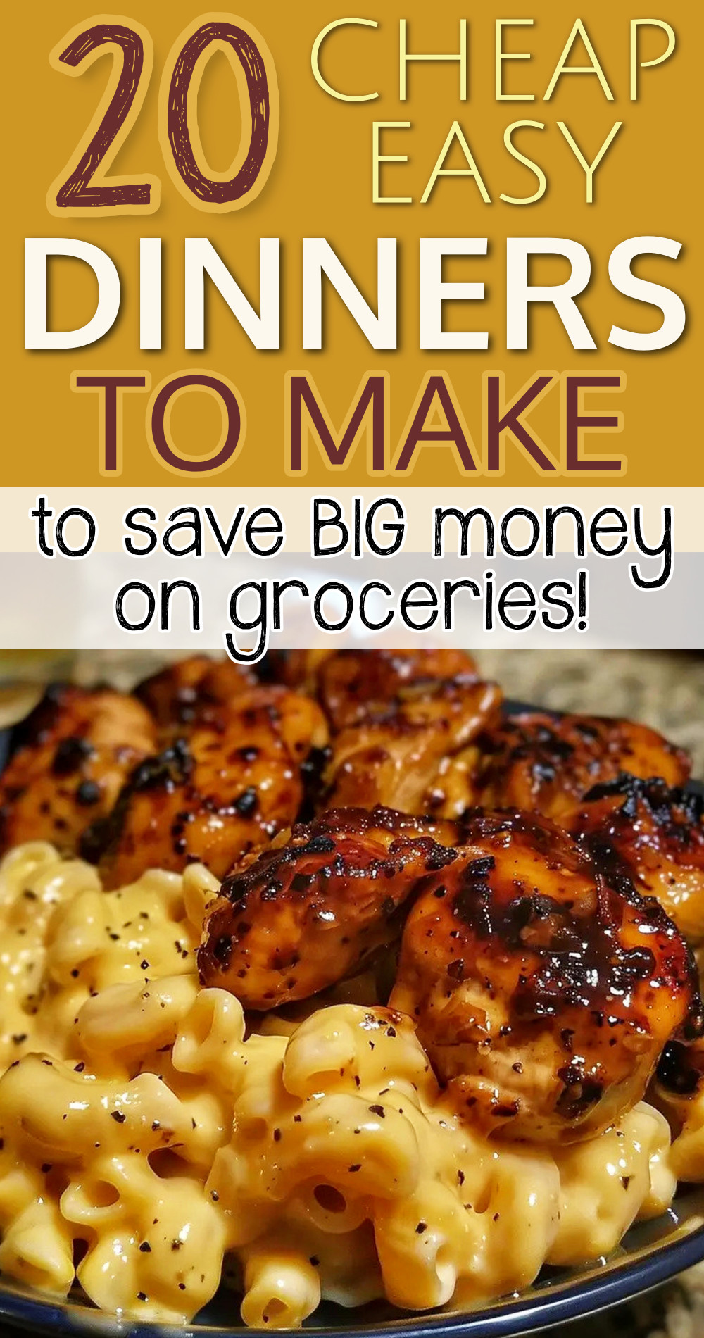 20 cheap dinners