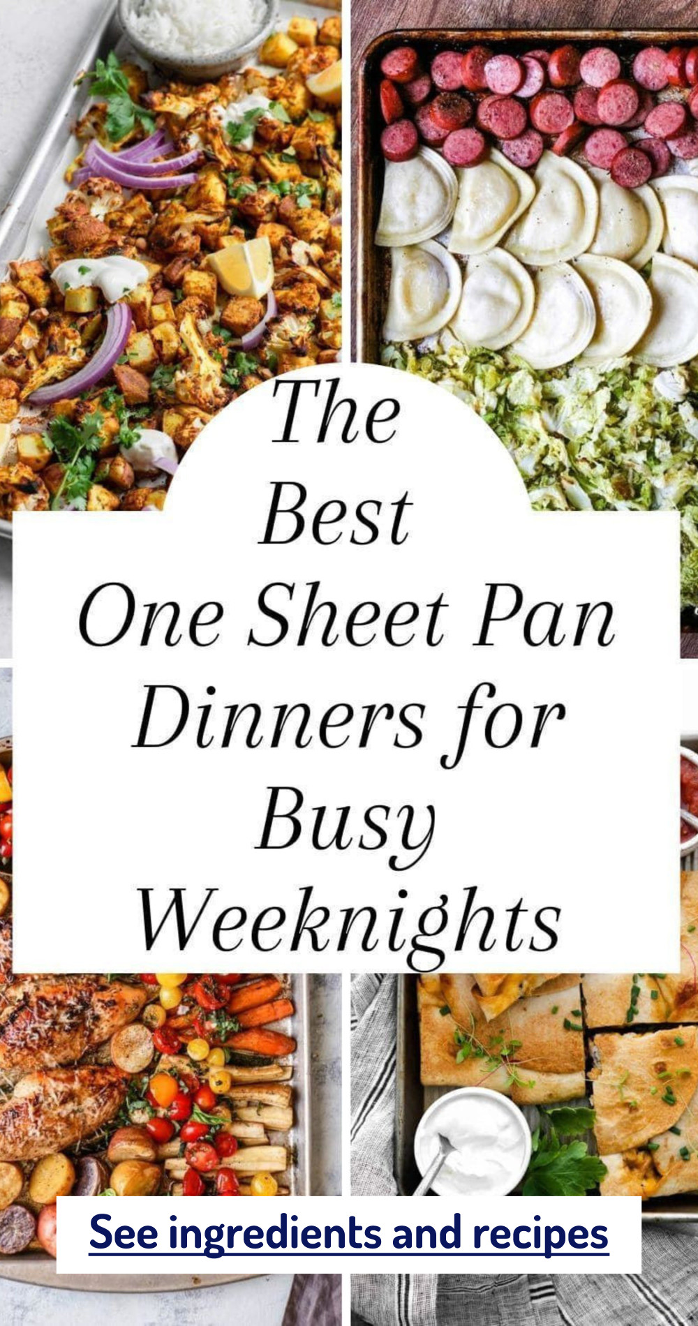 sheet pan dinners