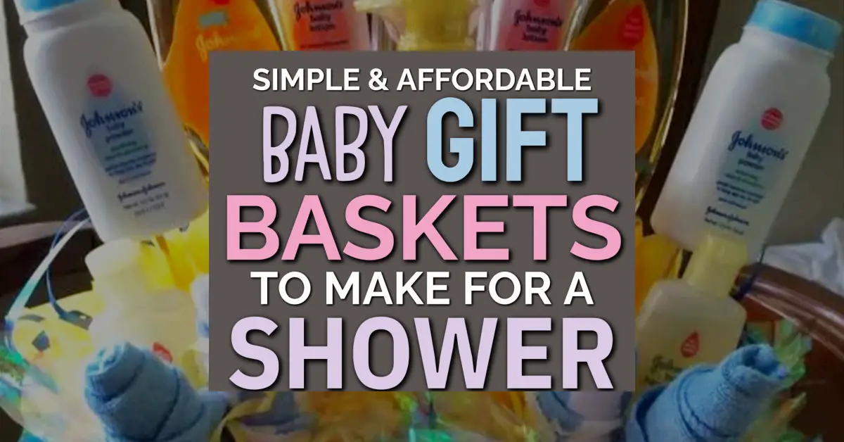 Simple Affordable Baby Gift Baskets To Make (27 creative unique DIY baby shower gifts)