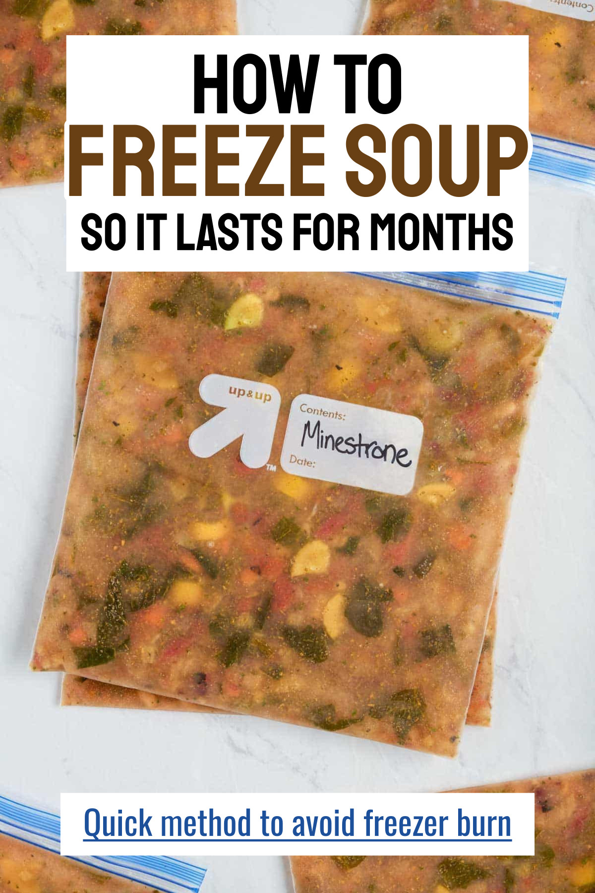 How To Freeze Soup