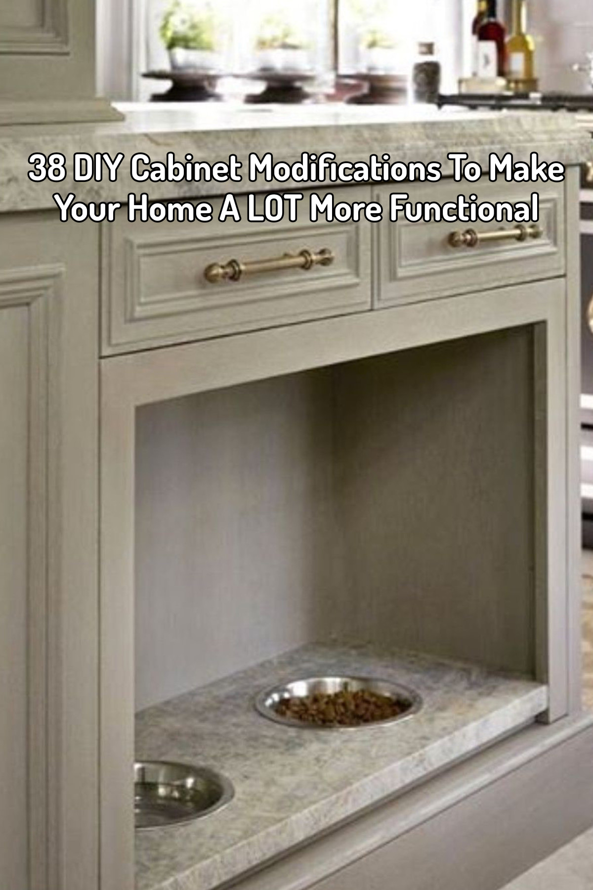 38 DIY Cabinet Modifications To Make Home A LOT More Functional (and organized!)