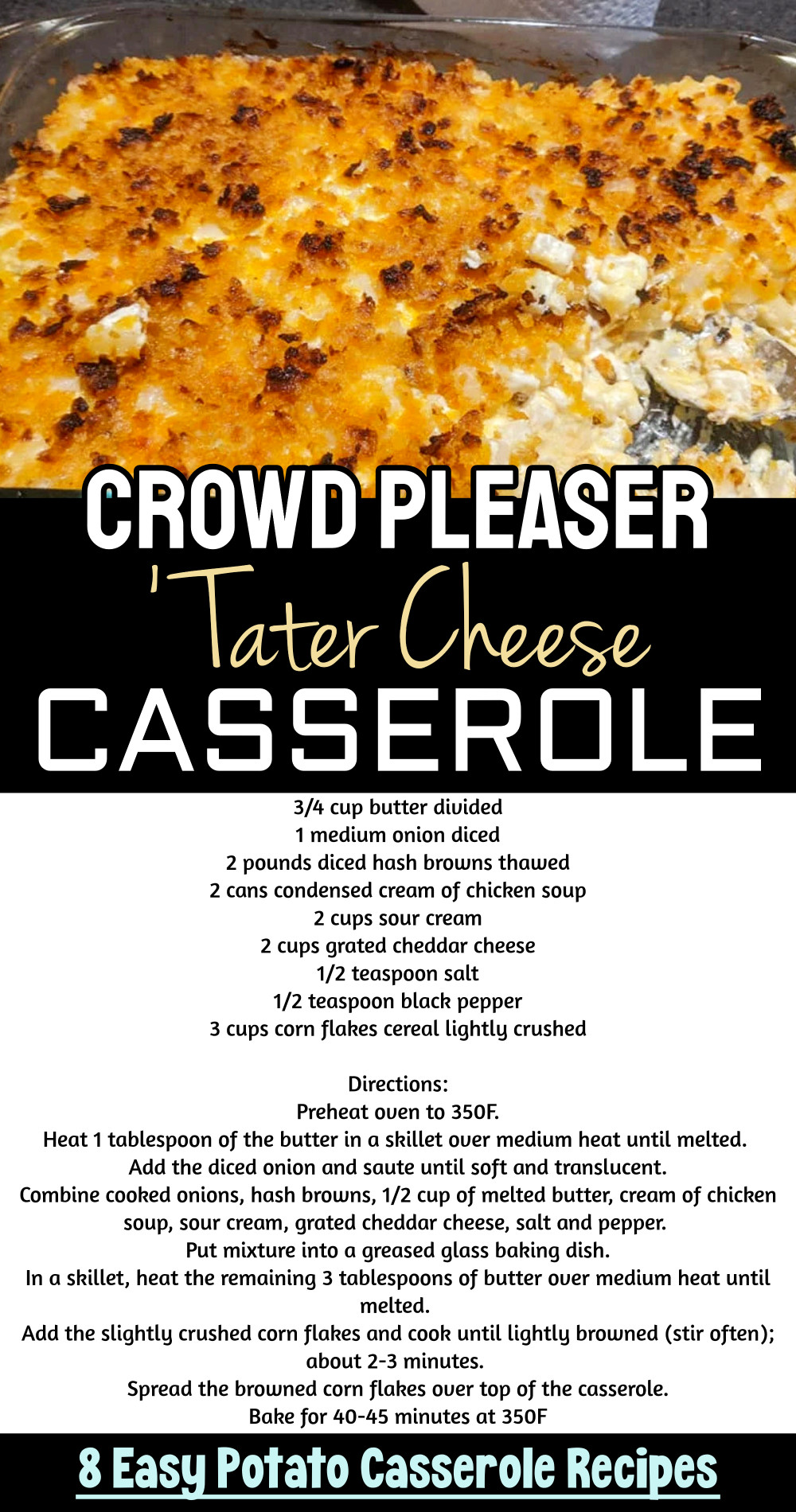 tater cheese casserole recipe