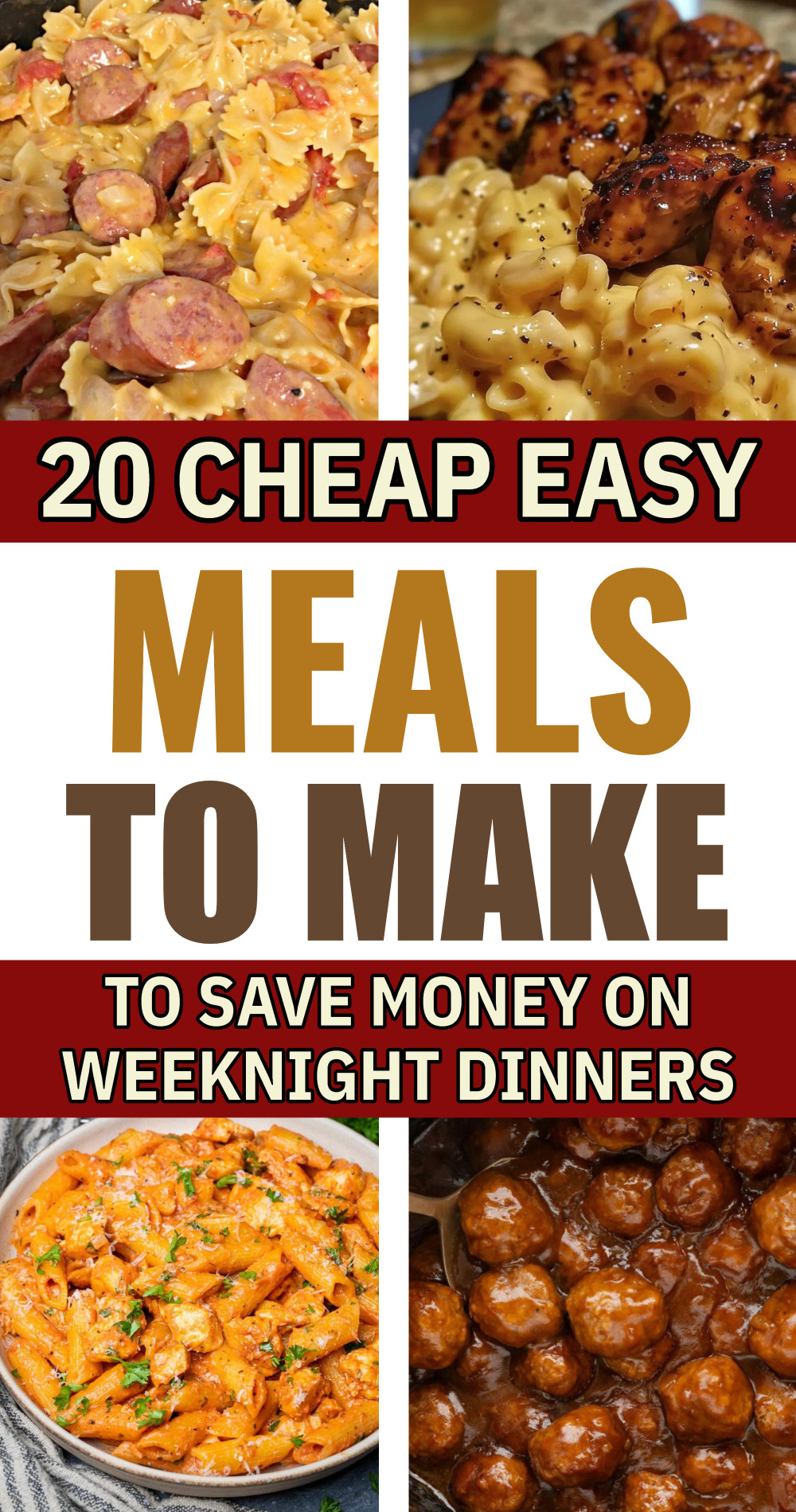 20 Cheap Easy Meals We Make To Save Money On Weeknight Dinners