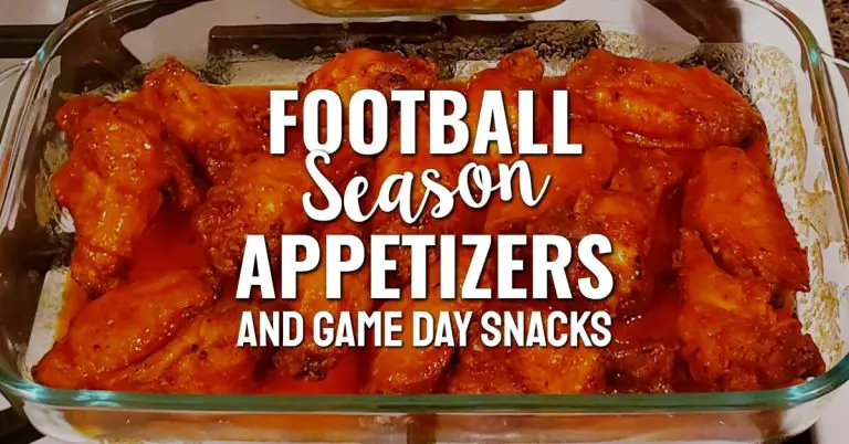 game day snacks for football season