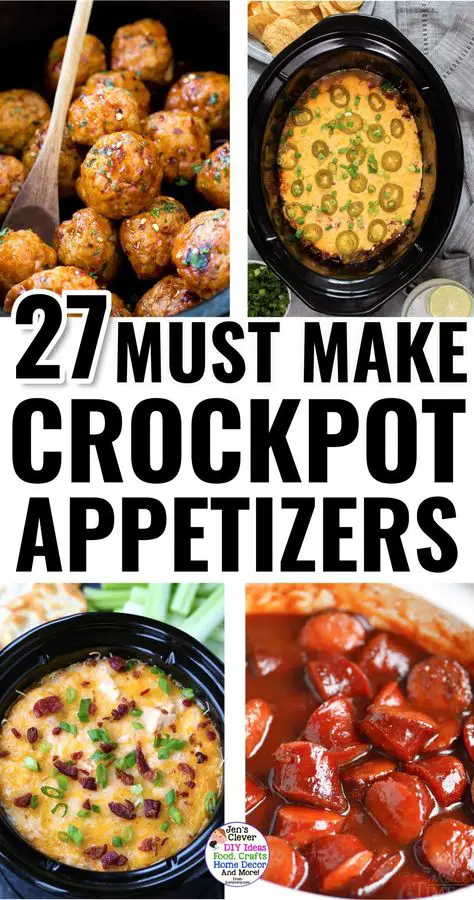 27 Must Make Crockpot Appetizers