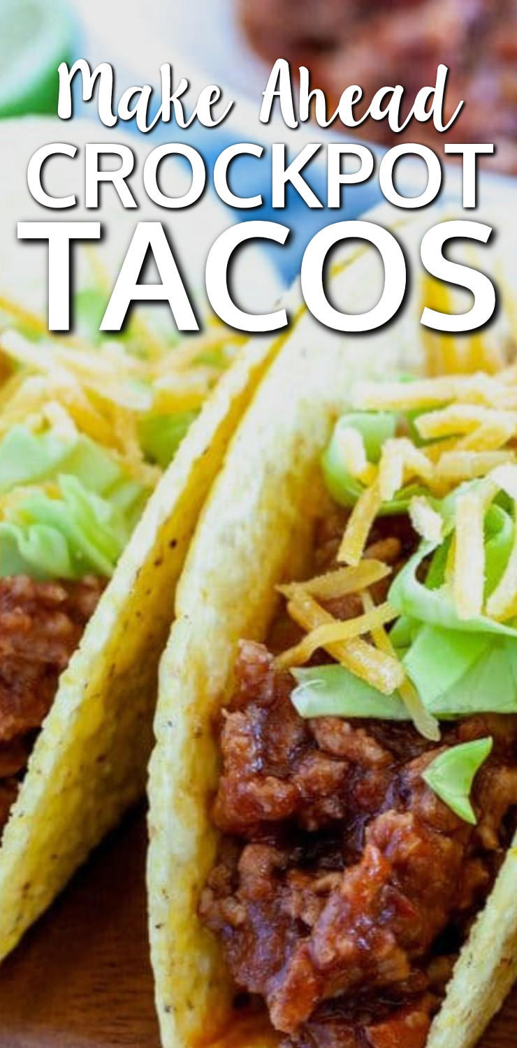 Make Ahead Crockpot Tacos