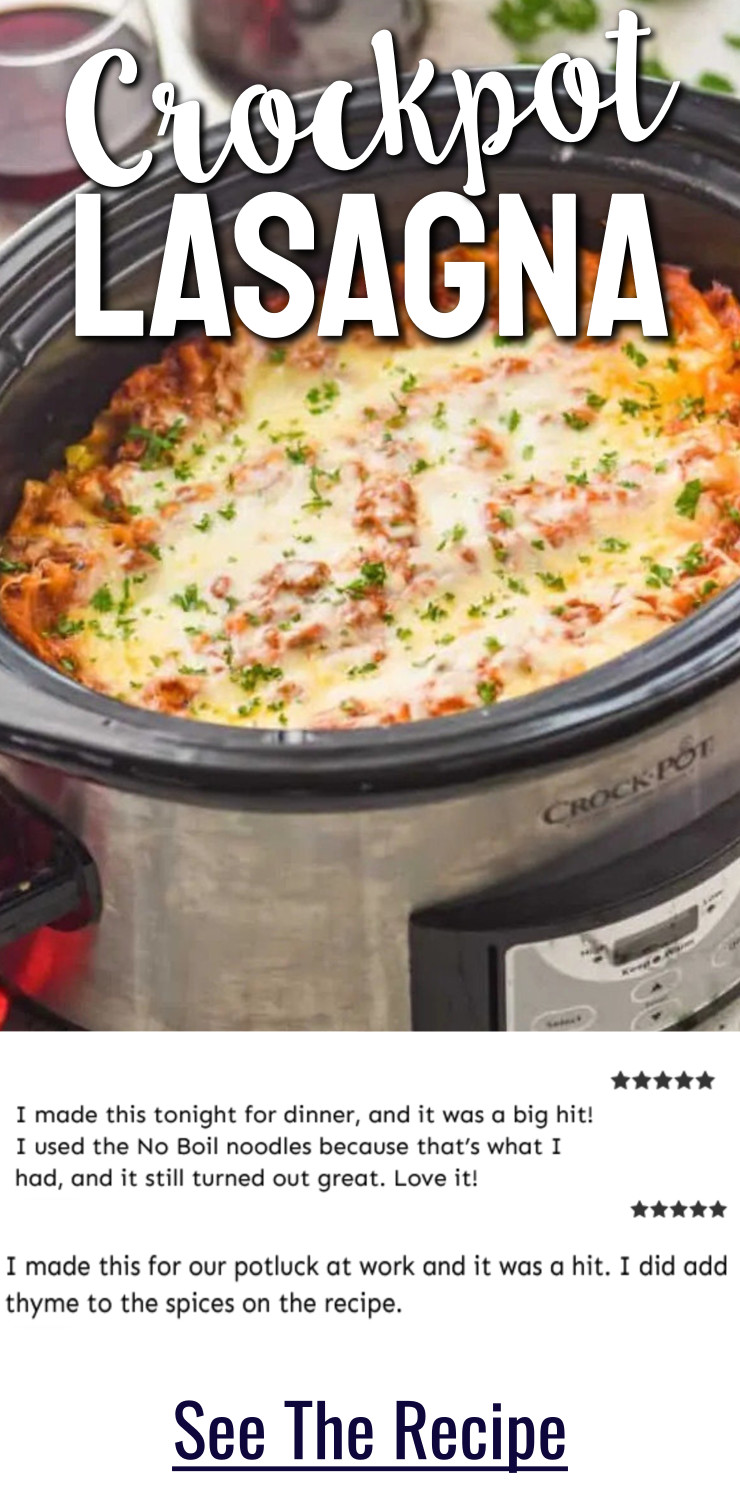 Crockpot Lasagna