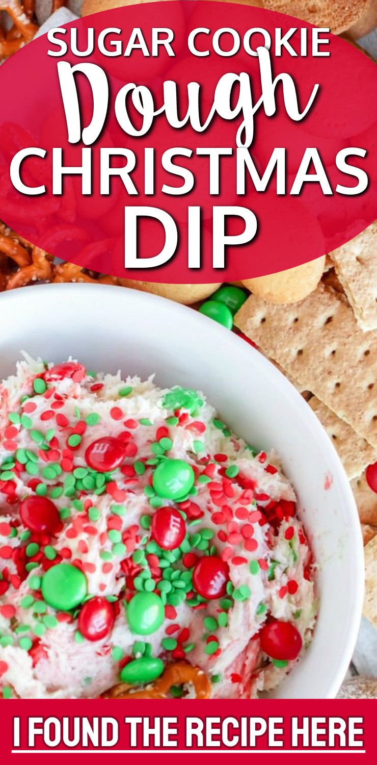 Sugar Cookie Dough Christmas Dip