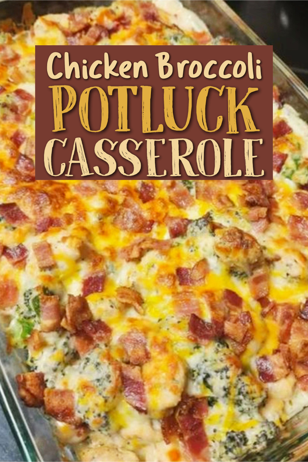 Chicken Broccoli Potluck Casserole