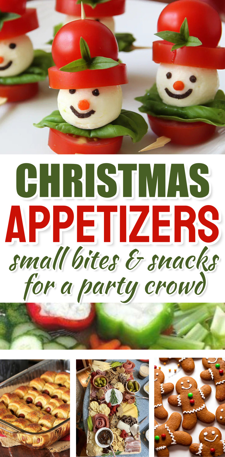 mini foods for christmas party